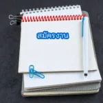 สมัครงาน